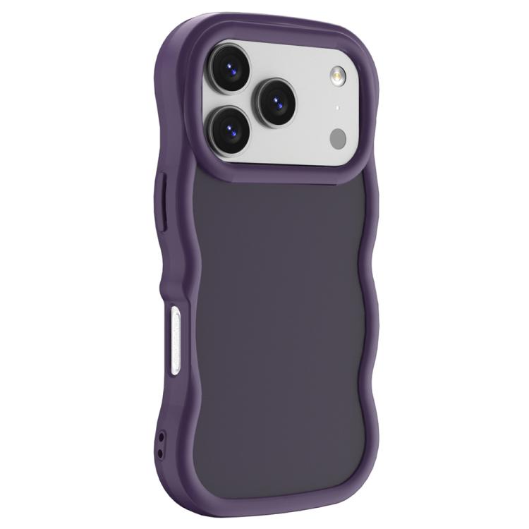 For iPhone 17 Pro Max Big Wave Skin Feel Phone Case