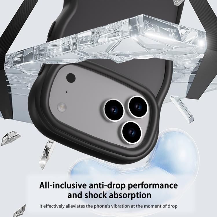 For iPhone 16 Pro Big Wave Skin Feel Phone Case