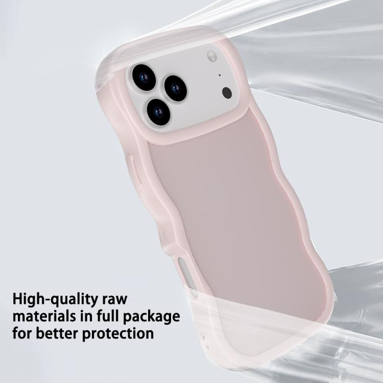 For iPhone 16 Pro Big Wave Skin Feel Phone Case