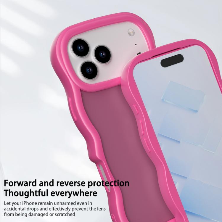 For iPhone 16 Pro Big Wave Skin Feel Phone Case