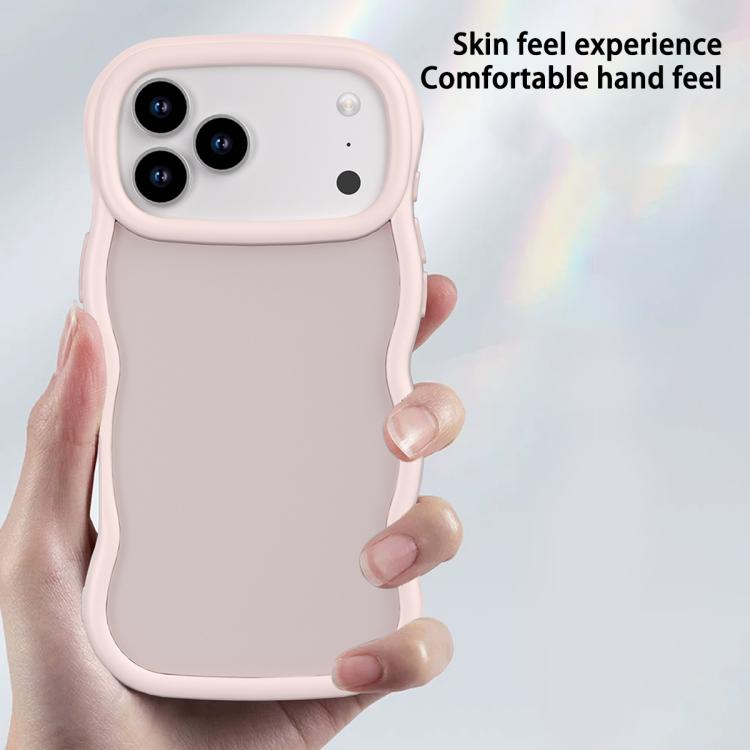 For iPhone 16 Pro Big Wave Skin Feel Phone Case