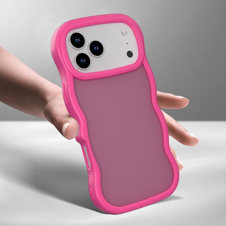 For iPhone 16 Pro Big Wave Skin Feel Phone Case
