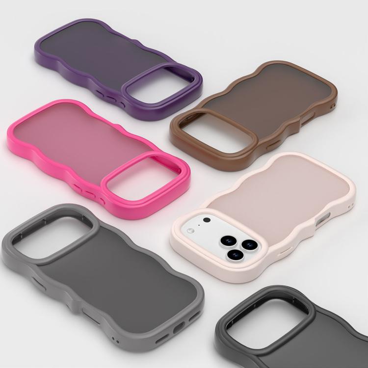 For iPhone 16 Pro Big Wave Skin Feel Phone Case