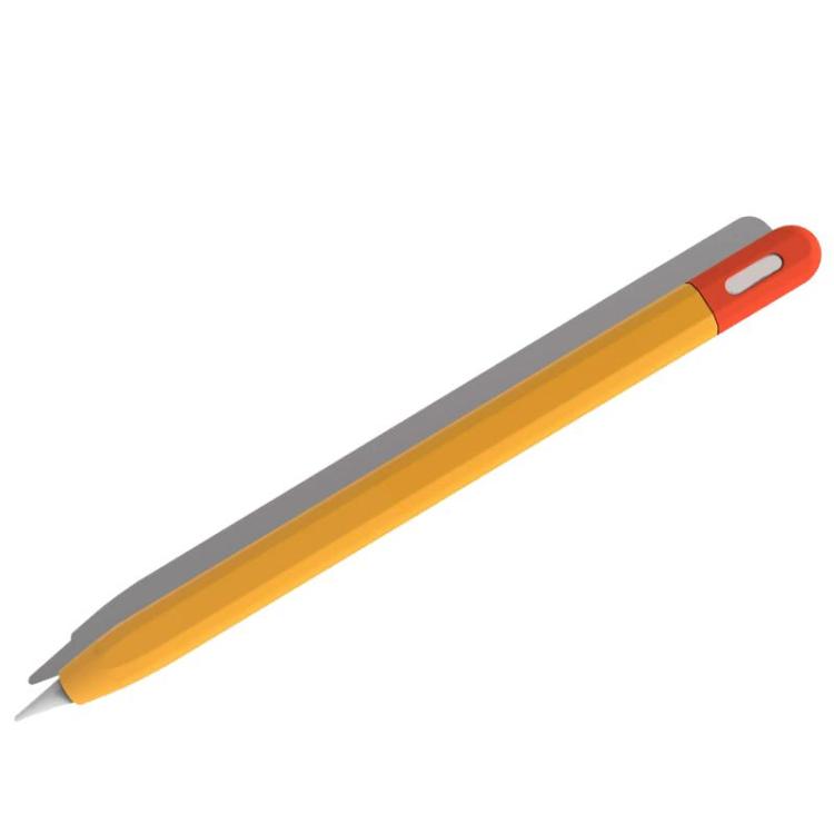 For Apple Pencil USB-C / 3 XDcase Contrast Color Silicone Protective Stylus Pen Case