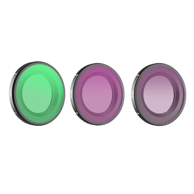 For DJI Osmo Nano Sunnylife Camera Lens Filter, Filter:3 in 1 Mixed Filter