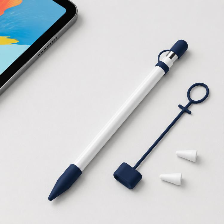 XDcase 4 in 1 Anti-lost Silicone Protective Cover Set For Apple Pencil 1