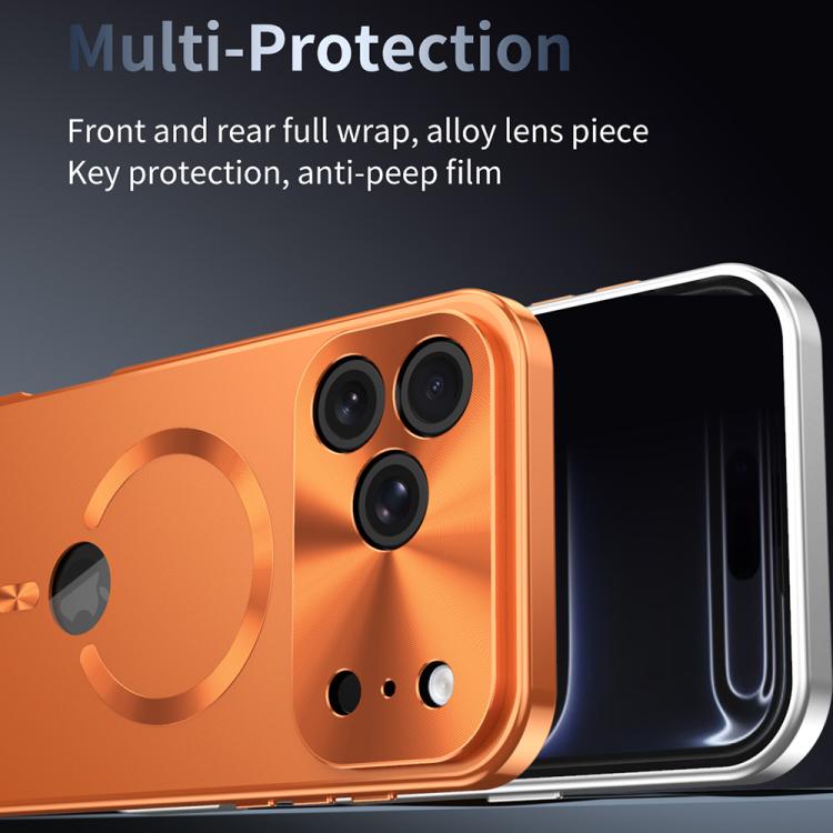 For iPhone 17 Privacy Screen Film Full Cover MagSafe Phone Case