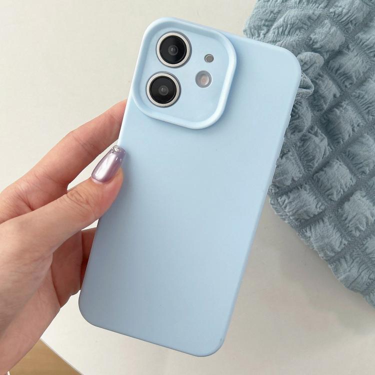 For iPhone 11 Precision Hole Camera Frame Solid Color Phone Case