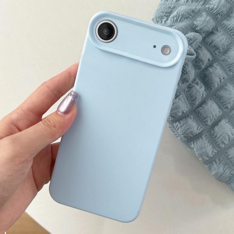 For iPhone Air Precision Hole Camera Frame Solid Color Phone Case