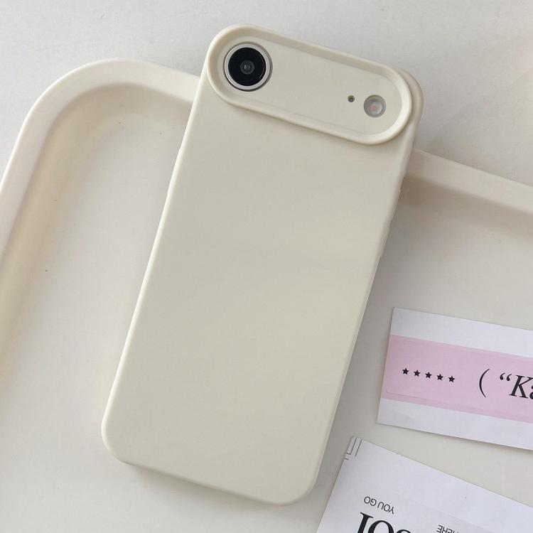 For iPhone Air Precision Hole Camera Frame Solid Color Phone Case