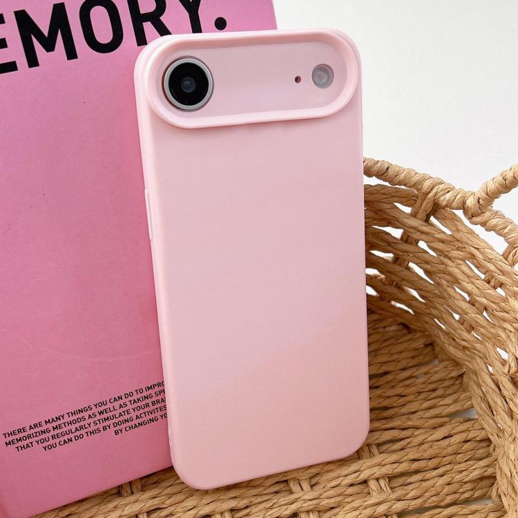 For iPhone Air Precision Hole Camera Frame Solid Color Phone Case