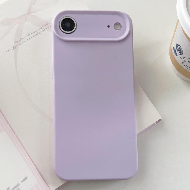 For iPhone Air Precision Hole Camera Frame Solid Color Phone Case