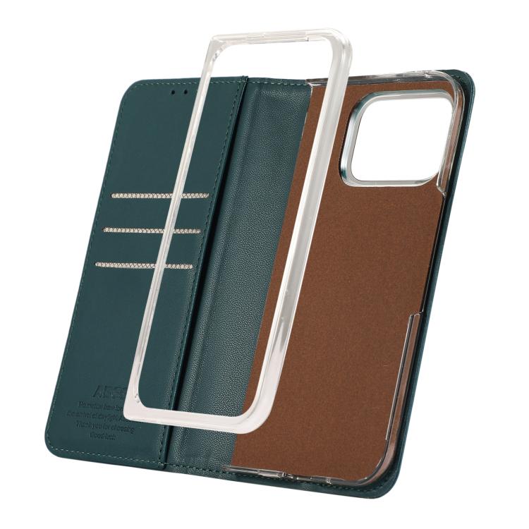 For Google Pixel 10 Pro Fold ABEEL AB01 RFID Blocking Leather Phone Case