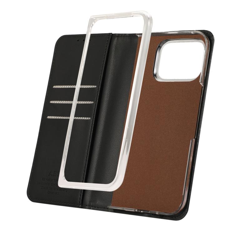 For Google Pixel 10 Pro Fold ABEEL AB01 RFID Blocking Leather Phone Case