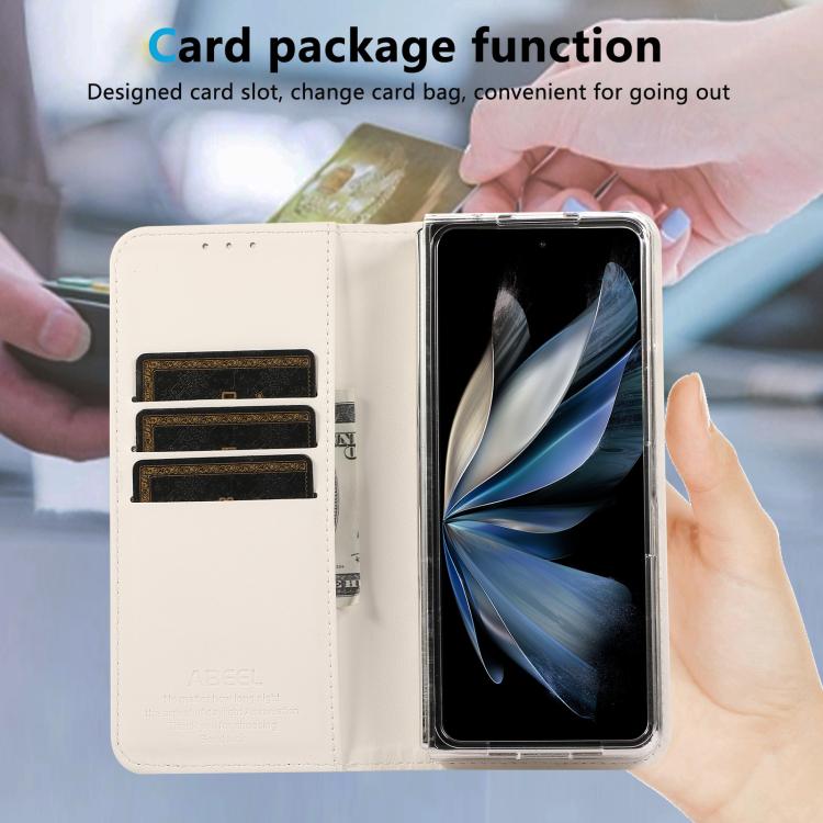 For Google Pixel 10 Pro Fold ABEEL AB01 RFID Blocking Leather Phone Case