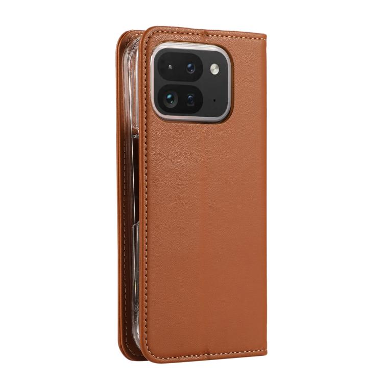 For Google Pixel 10 Pro Fold ABEEL AB01 RFID Blocking Leather Phone Case