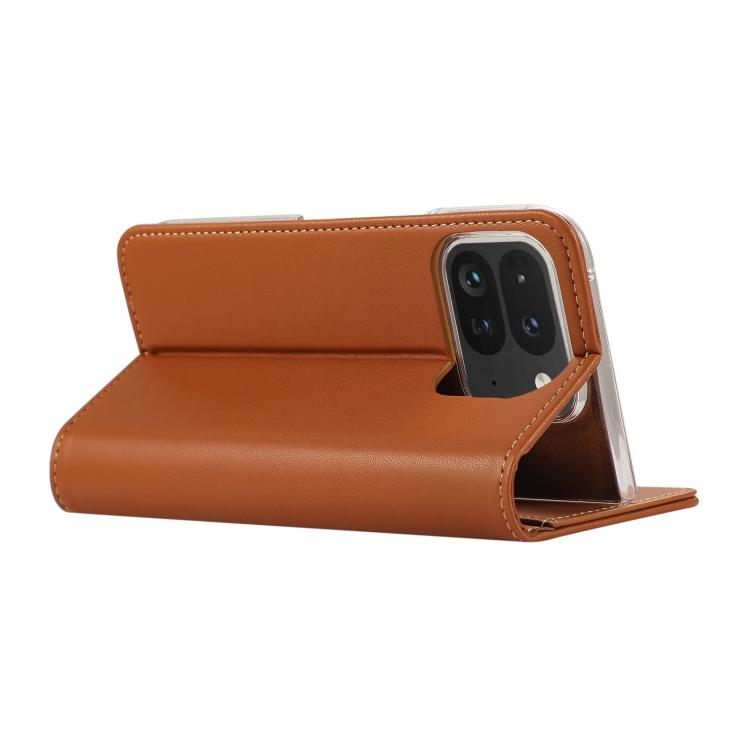 For Google Pixel 10 Pro Fold ABEEL AB01 RFID Blocking Leather Phone Case