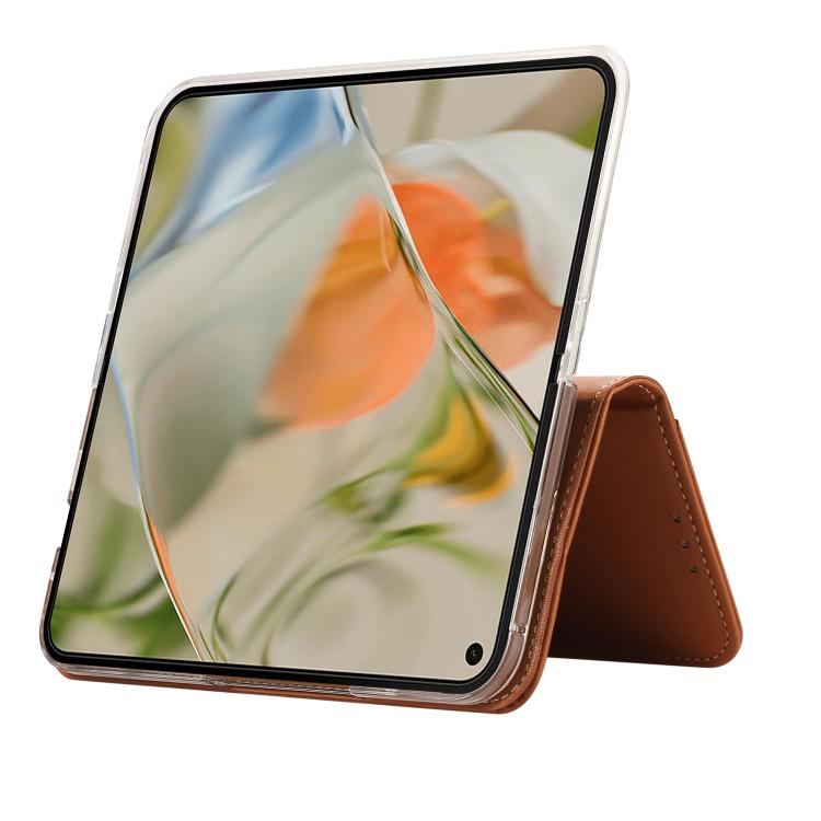 For Google Pixel 10 Pro Fold ABEEL AB01 RFID Blocking Leather Phone Case