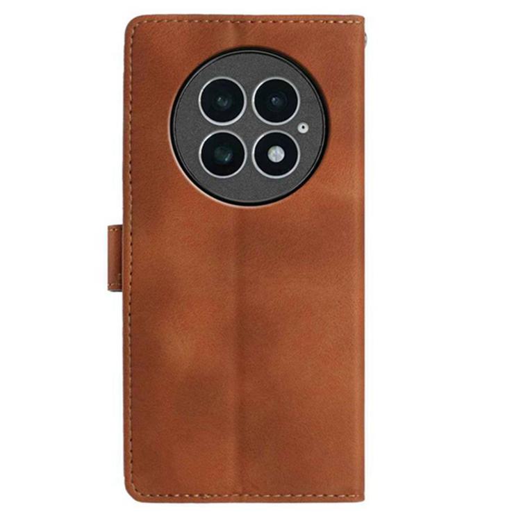 For OnePlus 13 Secret Garden Butterfly Pattern Leather Phone Case