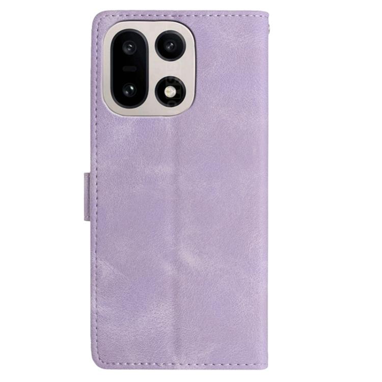 For OnePlus 15 Secret Garden Butterfly Pattern Leather Phone Case