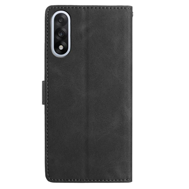 For OnePlus Nord 5 Secret Garden Butterfly Pattern Leather Phone Case