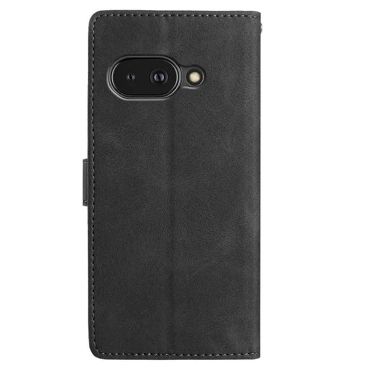 For Google Pixel 9a Secret Garden Butterfly Pattern Leather Phone Case