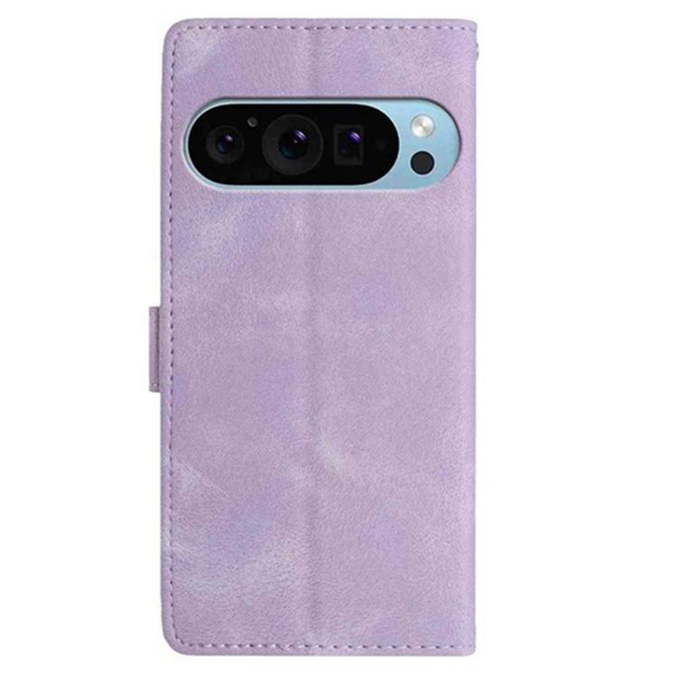 For Google Pixel 10 Pro Secret Garden Butterfly Pattern Leather Phone Case