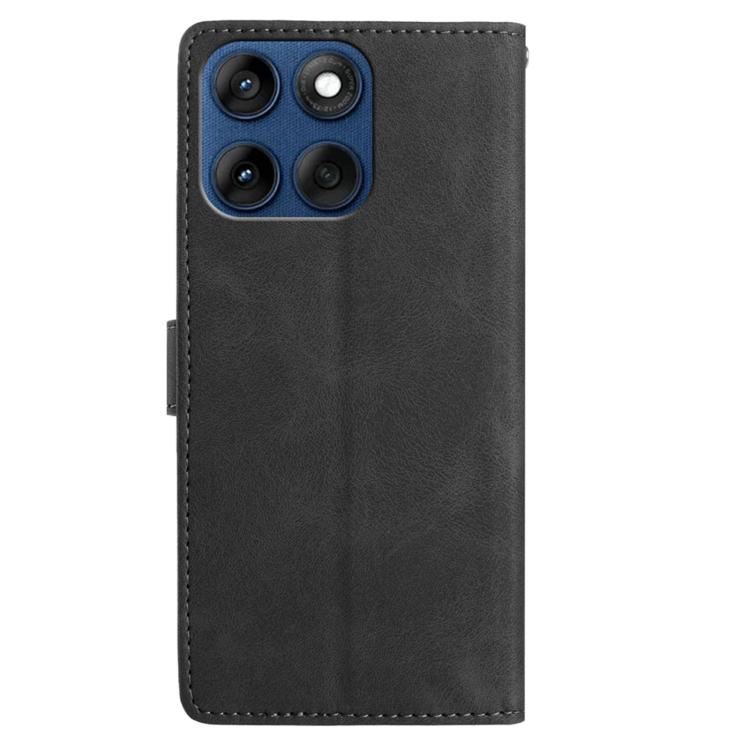 For Motorola Edge 60 Secret Garden Butterfly Pattern Leather Phone Case