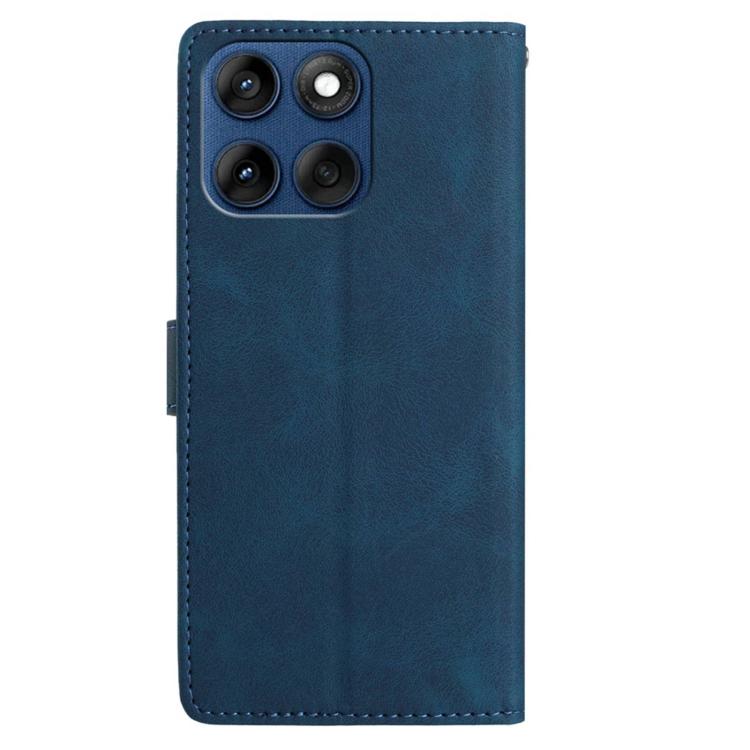 For Motorola Edge 60 Secret Garden Butterfly Pattern Leather Phone Case