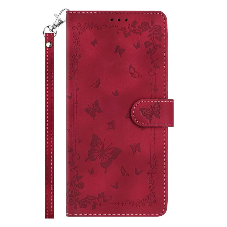For Motorola Edge 60 Fuction Secret Garden Butterfly Pattern Leather Phone Case