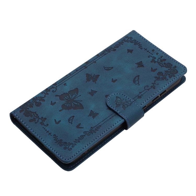 For Motorola Edge 70 5G Secret Garden Butterfly Pattern Leather Phone Case