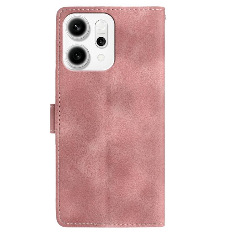For OPPO Reno14 Global Secret Garden Butterfly Pattern Leather Phone Case