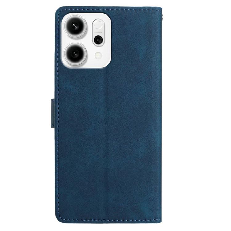 For OPPO Reno14 Global Secret Garden Butterfly Pattern Leather Phone Case