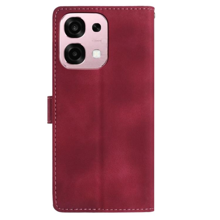 For OPPO A6 Pro 4G / 5G Global Secret Garden Butterfly Pattern Leather Phone Case