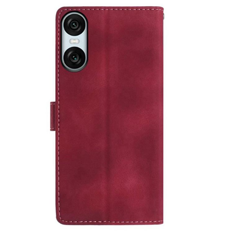 For Sony Xperia 10 VI Secret Garden Butterfly Pattern Leather Phone Case