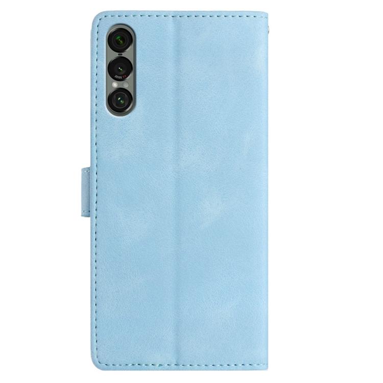 For Sony Xperia 1 VII Secret Garden Butterfly Pattern Leather Phone Case