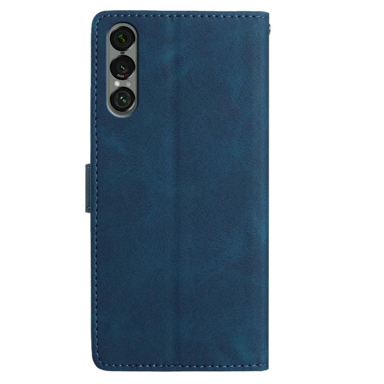 For Sony Xperia 1 VII Secret Garden Butterfly Pattern Leather Phone Case
