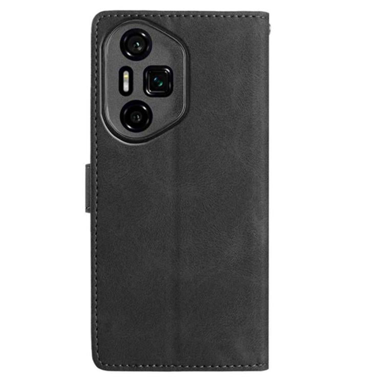 For Honor 300 Secret Garden Butterfly Pattern Leather Phone Case
