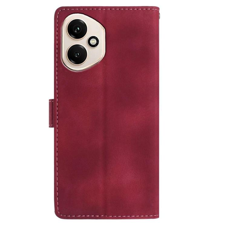 For Honor 400 Global 156.5mm Secret Garden Butterfly Pattern Leather Phone Case