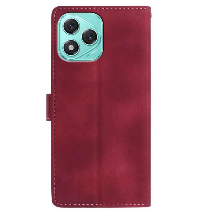 For Honor 400 Lite Global Secret Garden Butterfly Pattern Leather Phone Case