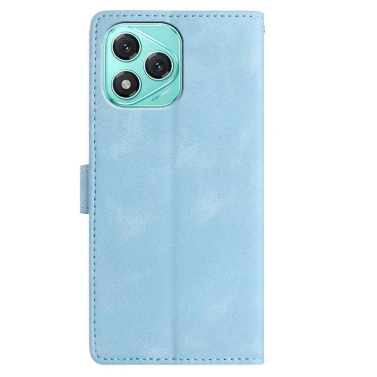 For Honor 400 Lite Global Secret Garden Butterfly Pattern Leather Phone Case