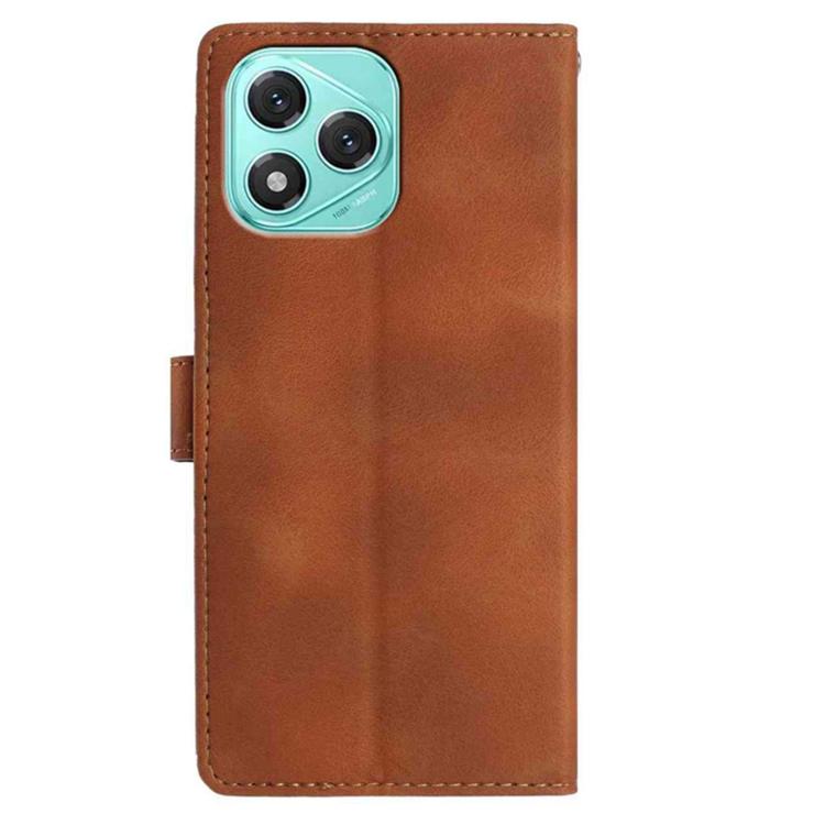 For Honor 400 Lite Global Secret Garden Butterfly Pattern Leather Phone Case