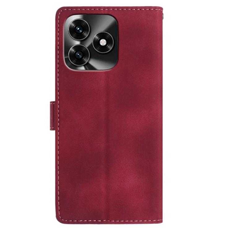 For Honor X5c Plus 4G Global Secret Garden Butterfly Pattern Leather Phone Case