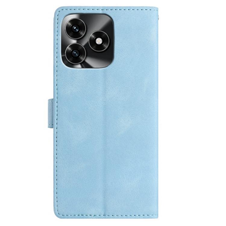 For Honor X5c Plus 4G Global Secret Garden Butterfly Pattern Leather Phone Case