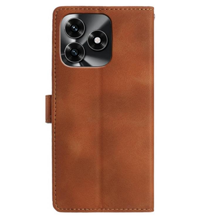 For Honor X5c Plus 4G Global Secret Garden Butterfly Pattern Leather Phone Case