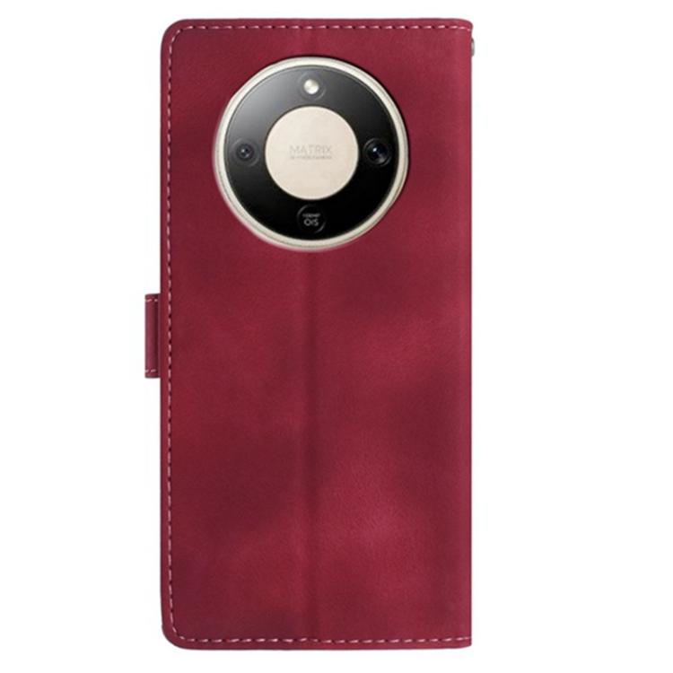 For Honor X9d 5G Global Secret Garden Butterfly Pattern Leather Phone Case