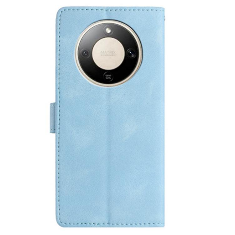 For Honor X9d 5G Global Secret Garden Butterfly Pattern Leather Phone Case