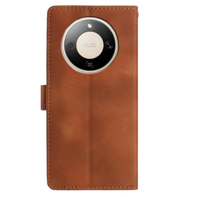 For Honor X9d 5G Global Secret Garden Butterfly Pattern Leather Phone Case