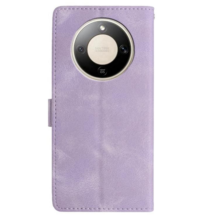 For Honor X9d 5G Global Secret Garden Butterfly Pattern Leather Phone Case