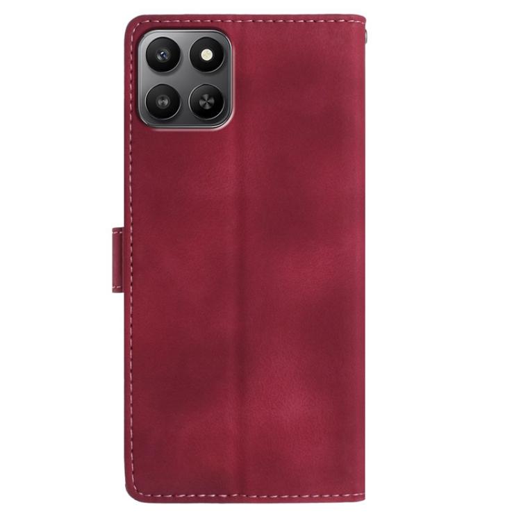 For Honor 400 Smart / X7d 5G Global Secret Garden Butterfly Pattern Leather Phone Case